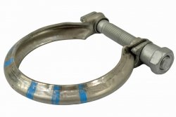 OBEJMA RURY WYDECHOWEJ TŁUMIKA DPF 64MM 65MM CITROEN PEUGEOT ORYGINAŁ
