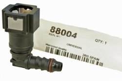 ZŁĄCZKA PRZEWODU PALIWA SZYBKOZŁĄCZKA KRÓCIEC 8MM 7.89 90° UNIWERSALNA
