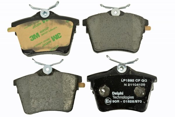 DELPHI 2X TARCZA TARCZE + KLOCKI HAMULCOWE TYŁ CITROEN C5 III PEUGEOT 407