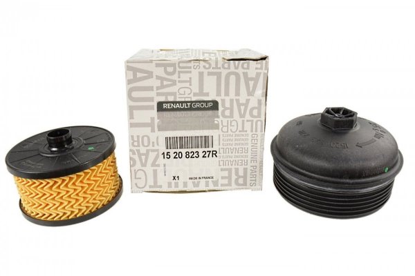 FILTR OLEJU + OBUDOWA 1.2 1.3 TCE CLIO IV CAPTUR MEGANE III IV KADJAR OE