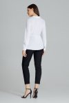 Bluzka Model L089 White - Lenitif