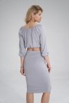 Bluzka Model M781 Light Grey - Figl