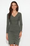 Sukienka Model NU401 Khaki - Numinou