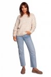 Sweter Damski Model BK090 Beige - BE Knit