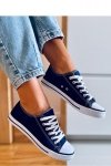 Trampki damskie klasyczne BASIC D.BLUE - Inello
