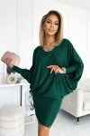 Sukienka Model  402-2 Green Brokat - Numoco
