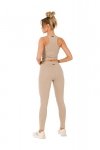 Legginsy Model MOE734 Beige - Moe