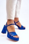 Sandały Model Verda ZY222 Blue - Step in style