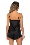 Piżama Damska Model Tiffani 1/2 Black - Donna