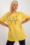 Bluzka Model RV-BZ-7866.30 Yellow - Relevance