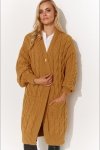 Sweter Kardigan Model S134 Honey - Makadamia