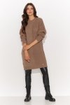 Sweter Damski Model NU_S92 Cappuccino - Numinou