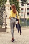 Spodnie Jeansowe Model 5908 Light Grey - Fasardi