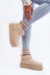 Śniegowce Model Corcoran 2818/BY1201 Light Beige - Step in style