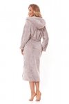 Szlafrok Damski Model Soft Long 2322 Crystal - L&L collection