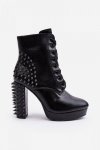 Botki Model Alemilla 15633 Black - Step in style