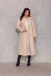 Płaszcz Damski Model Vivienne BEZ PLA0039 Beige - Roco Fashion