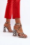 Sandały Model Josette FY2125-3 Zebra - Step in style