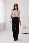 Bluzka Model Jenna BLU0179 Y24 Beige - Roco Fashion