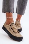 Trampki Model Lee Cooper LCW-24-31-2721 Beige - Step in style