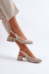 Czółenka Model Gemifa RMR2263-4 Beige - Step in style