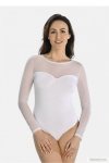Komplet body Model Willow 2407-2 Black/White - Teyli