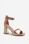 Sandały Model Rosazara 24SD35-6815 Gold - Step in style