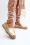 Espadryle Model Ismanne B-727 Gold - Step in style