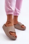 Sandał Klapki Model Airaplea 24SD19-7564 Brown - Step in style