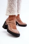 Czółenka Model Halmina M381 Dark Beige - Step in style
