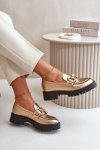 Mokasyny Model Chebello 4369 Gold - Step in style