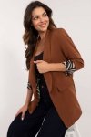 Marynarka Model DHJ-MA-18657.94 Light Brown - Italy Moda