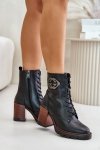 Botki Model Vinceza 58359 Black - Step in style