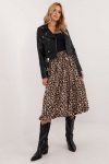 Spódnica Model DHJ-SD-19863-2.55 Black/Beige - Italy Moda