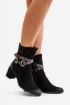 Botki Model Maciejka 06679-01 Black - Step in style