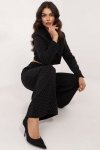 Spodnie-DHJ-SP-A8251.00-czarny - Italy Moda