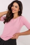Sweter Damski Model DHJ-SW-9316.02P Light Pink - Italy Moda