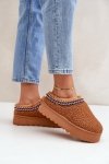 Śniegowce Model Ovirissa VL244P Camel - Step in style