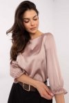 Bluzka Model LK-BZ-509950.89 Dark Beige - Lakerta
