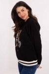 Bluza Damska Model MI-BL-M60911.65P Black - Italy Moda