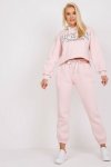 Spodnie Komplet Model EM-KMPL-720.01 White/Pink - Ex Moda