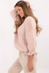 Sweter Damski Model MI-SW-2912.10X Light Pink - Italy Moda