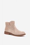Botki Model Elivaya A2905-8 Light Beige - Step in style