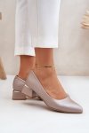 Czółenka Model Lewski 3118 Dark Beige - Step in style