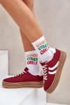 Buty Sportowe Model Doriwa L-520 Bordo - Step in style