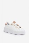 Buty Sportowe Model Enalirae 6488 White/Gold - Step in style