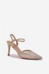 Szpilki Model Nanadra CC241P Gold - Step in style