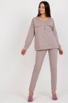Spodnie Komplet Model LK-KMPL-509315.06 Dark Beige - Lakerta