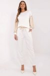 Spodnie Komplet Model MI-KMPL-M6154.50 Ecru - Italy Moda