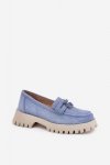 Mokasyny Model Vinceza 79533 Blue - Step in style